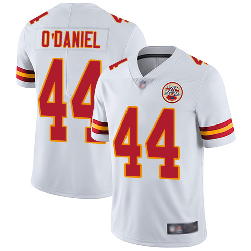 Men Kansas City Chiefs #44 ODaniel Dorian White Vapor Untouchable Limited Player Nike NFL Jersey->nfl t-shirts->Sports Accessory
